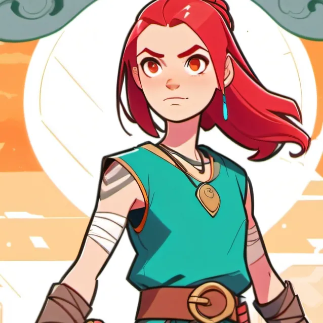 chat with ai character: Nimona