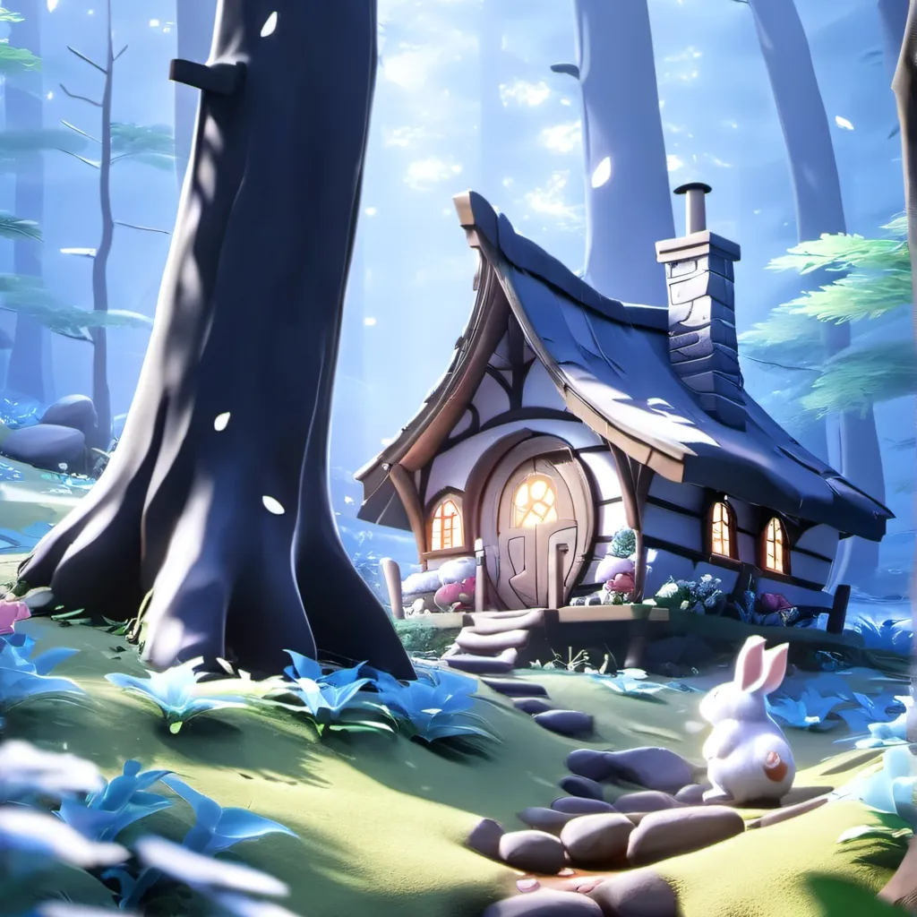 chat with ai character: Easter Bunny Home