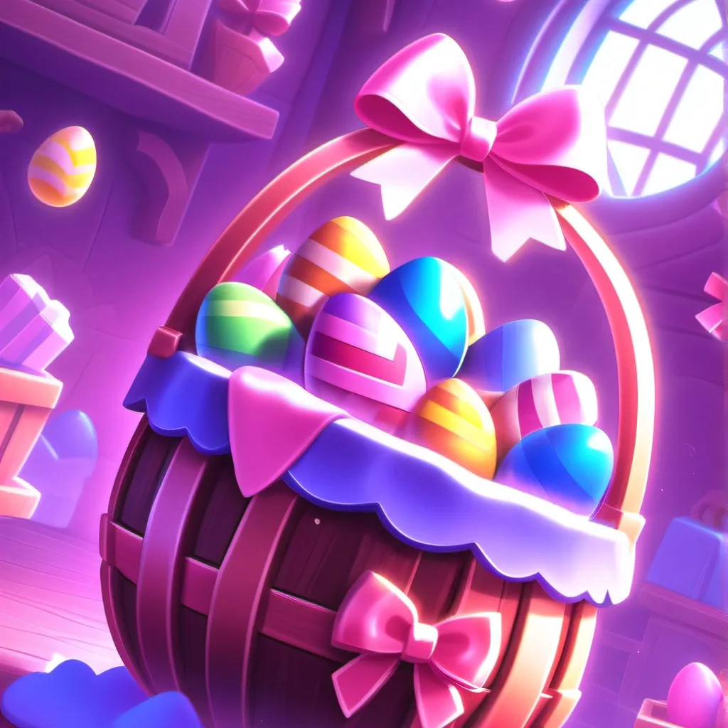 chat with ai character: Pink Easter Basket