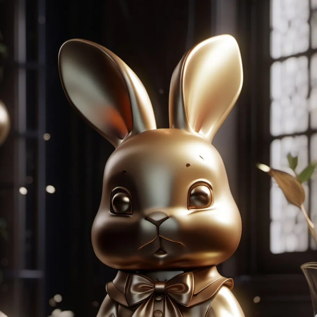 chat with ai character: The Golden Bunny