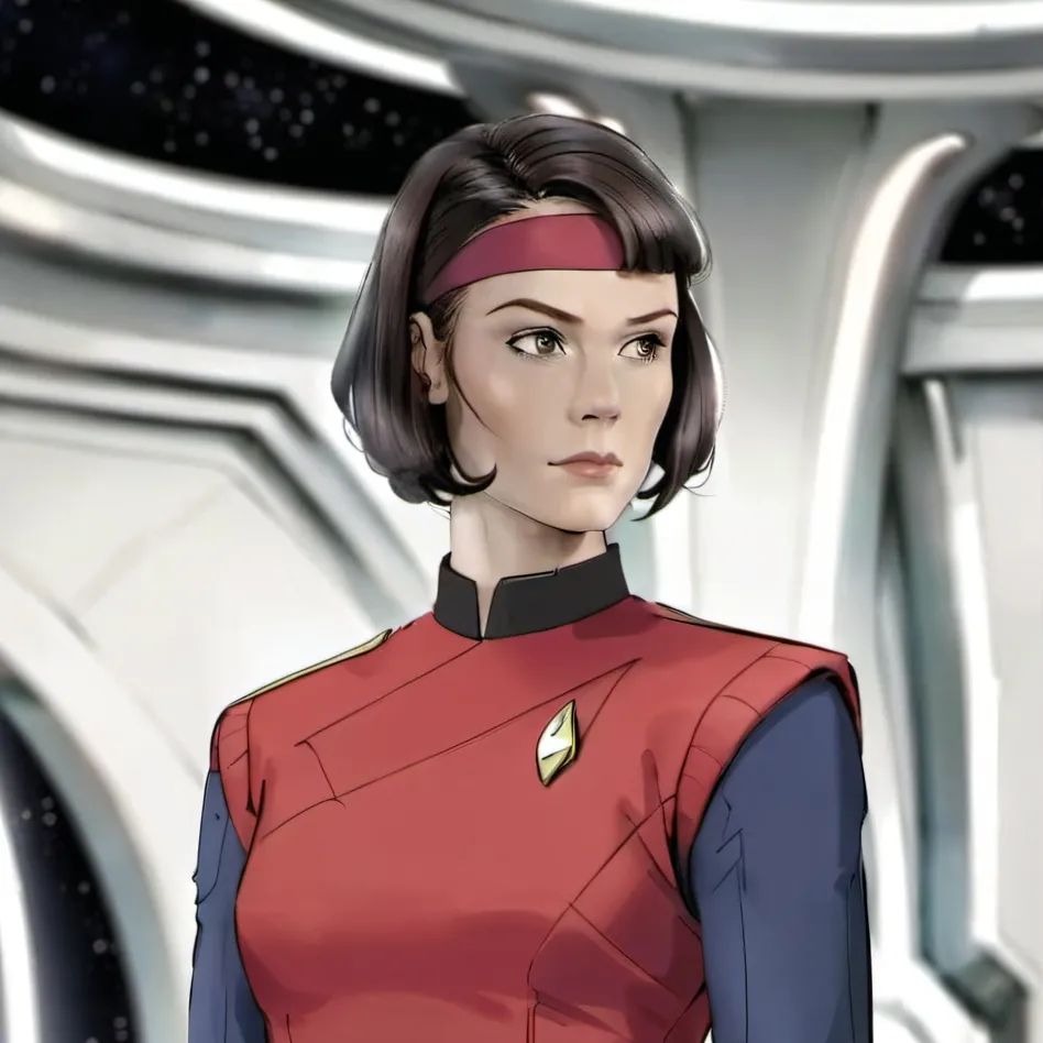 chat with ai character: Ensign Ro Laren.