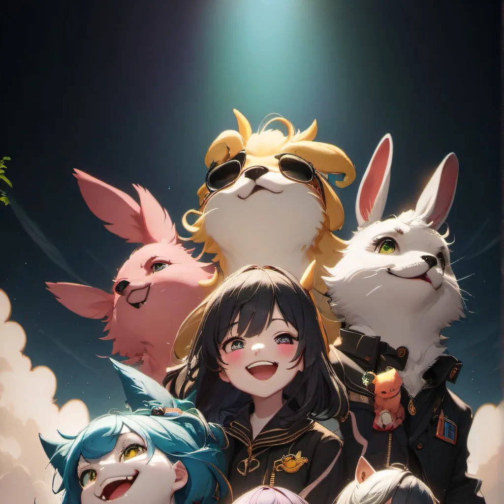 chat with ai character: Smiling critters