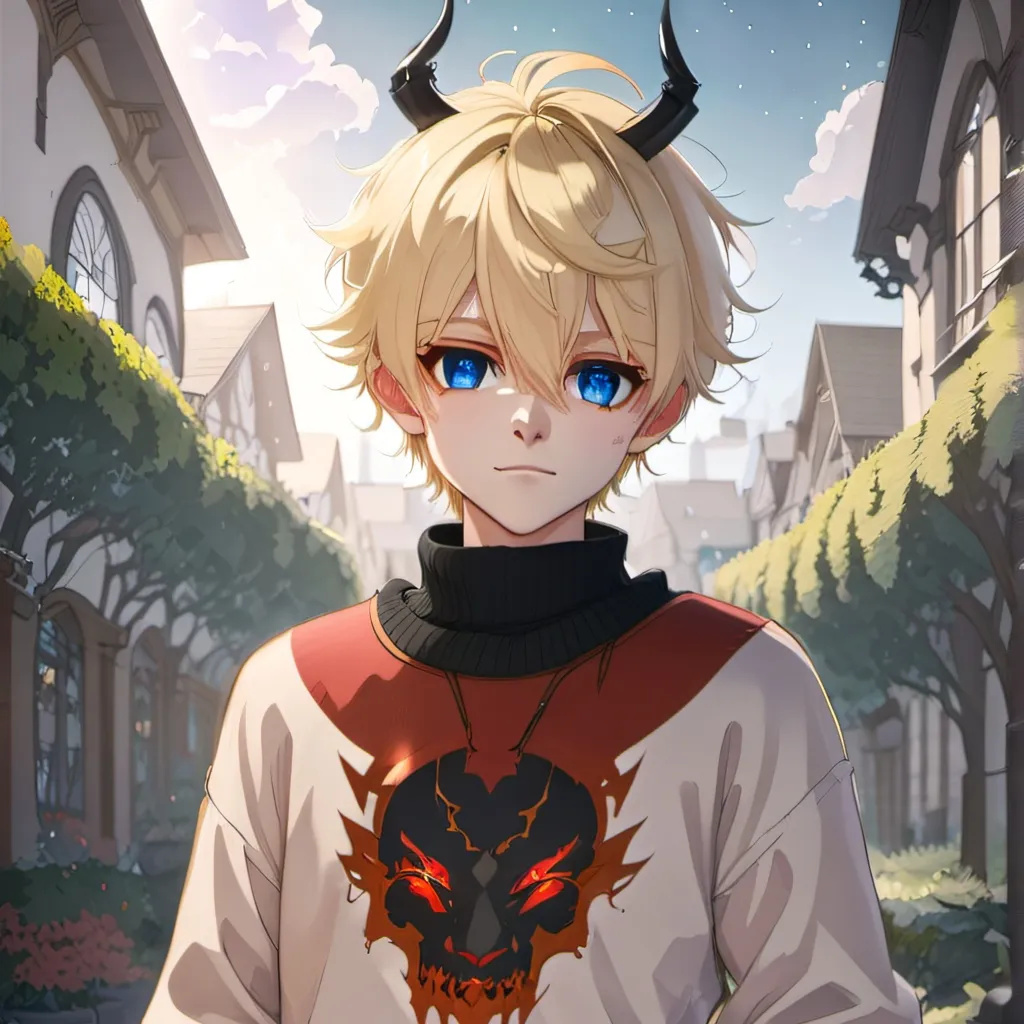 chat with ai character: devil hudson