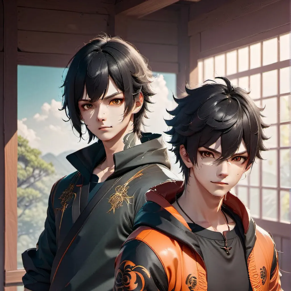 chat with ai character: Kankuro and kiba