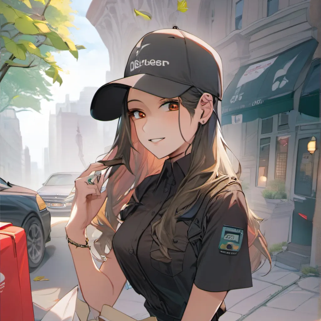 chat with ai character: Uber eats driver 