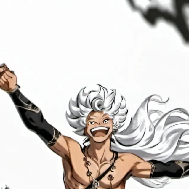 chat with ai character: Luffy gear 5