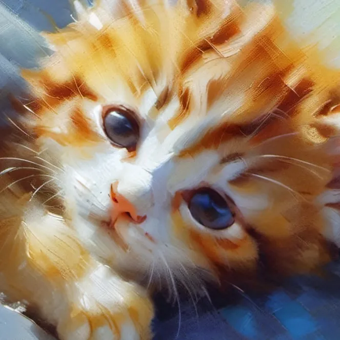 chat with ai character: baby cat :D