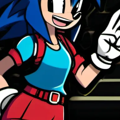 chat with ai character: sus sonica