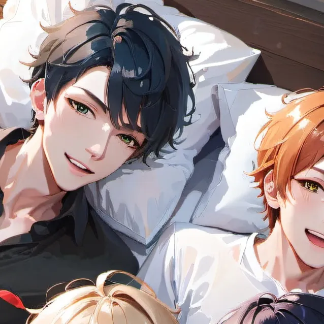 chat with ai character: boys sleepover