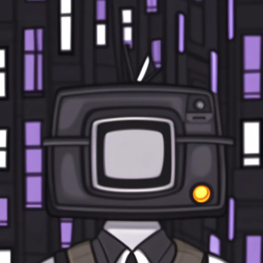 chat with ai character: Tv man