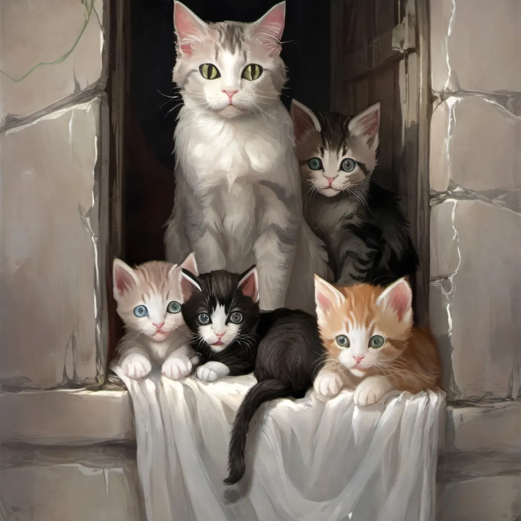 chat with ai character: cat group 