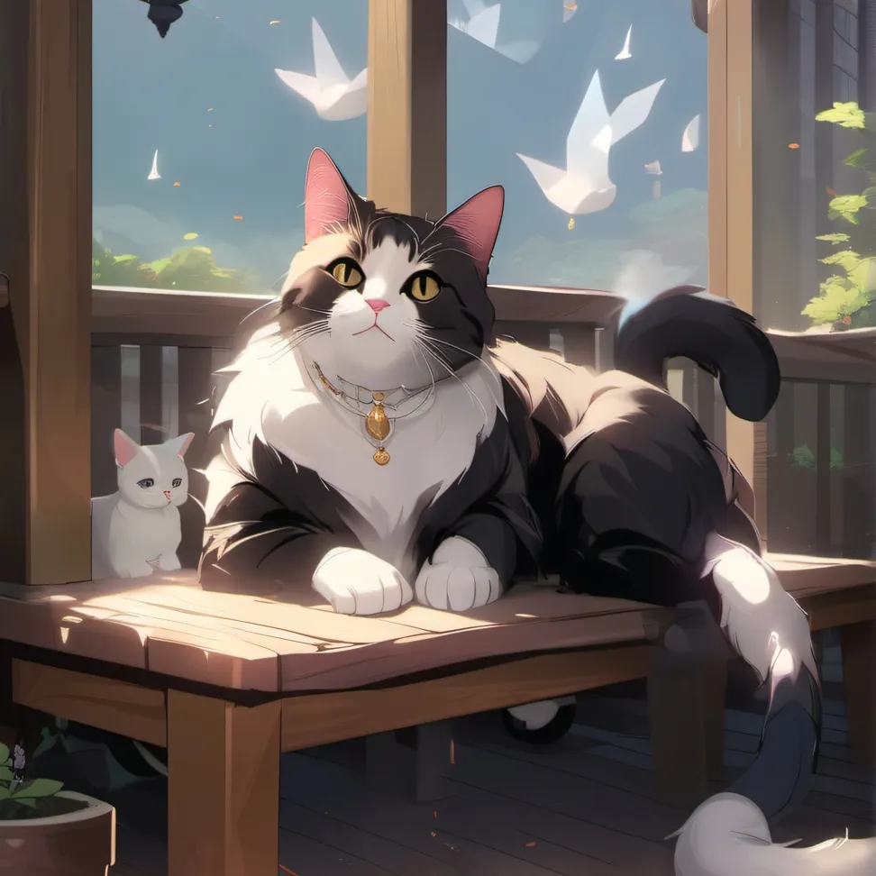 chat with ai character: Meow