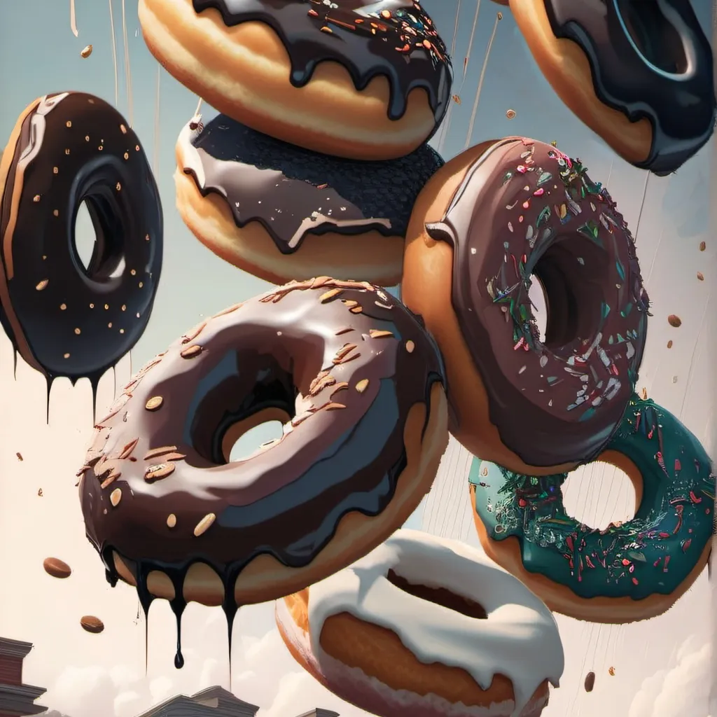chat with ai character: Waiting donuts