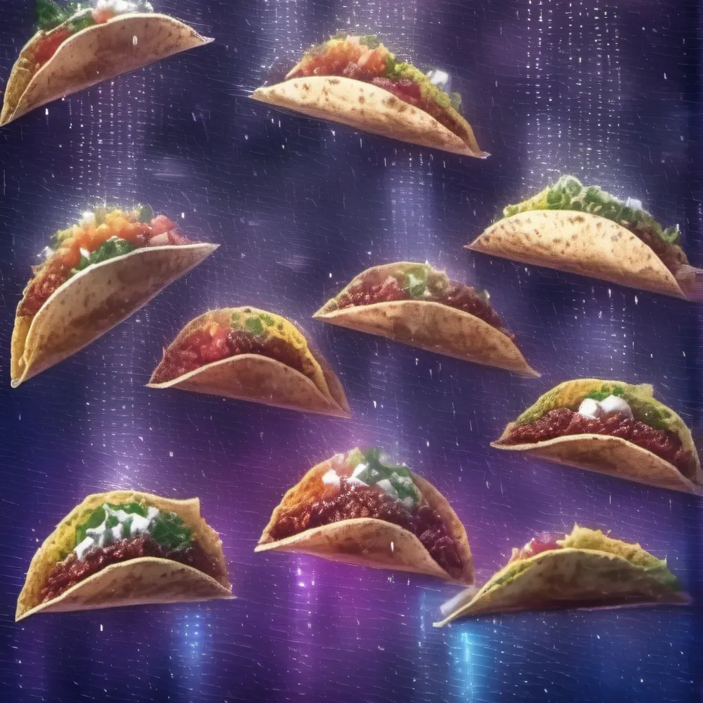 chat with ai character: Is raining tacos