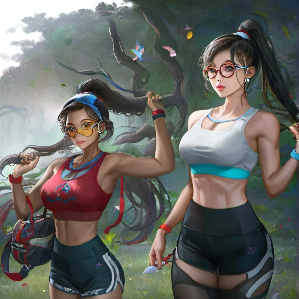 chat with ai character: Nala and Luna 