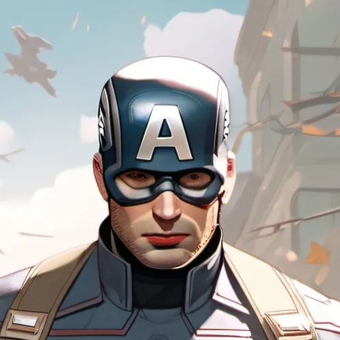 chat with ai character: captain America