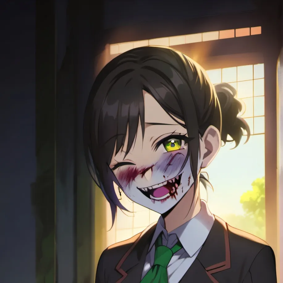 chat with ai character: Momoko (Zombie)