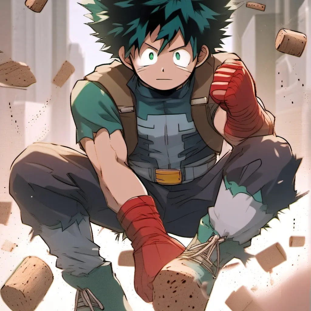 chat with ai character: deku