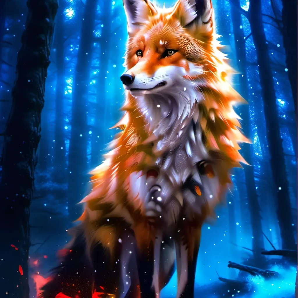 chat with ai character: F!R3 F0X