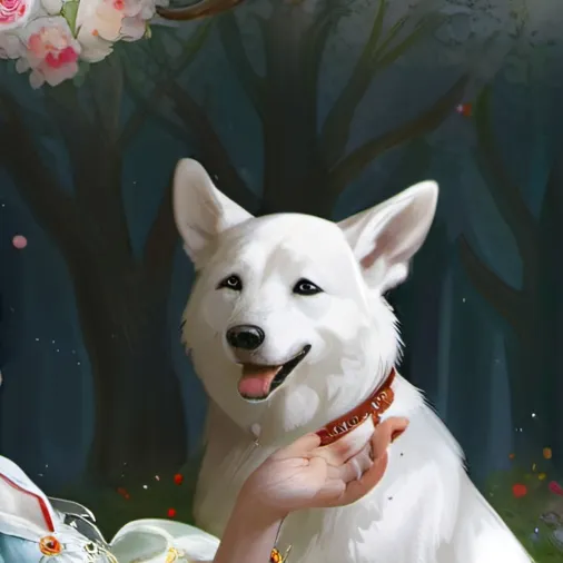 chat with ai character: dog