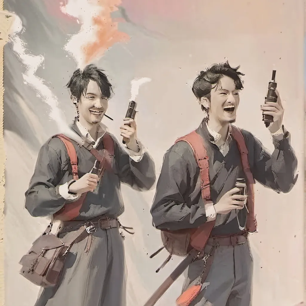 chat with ai character: kaku and maku