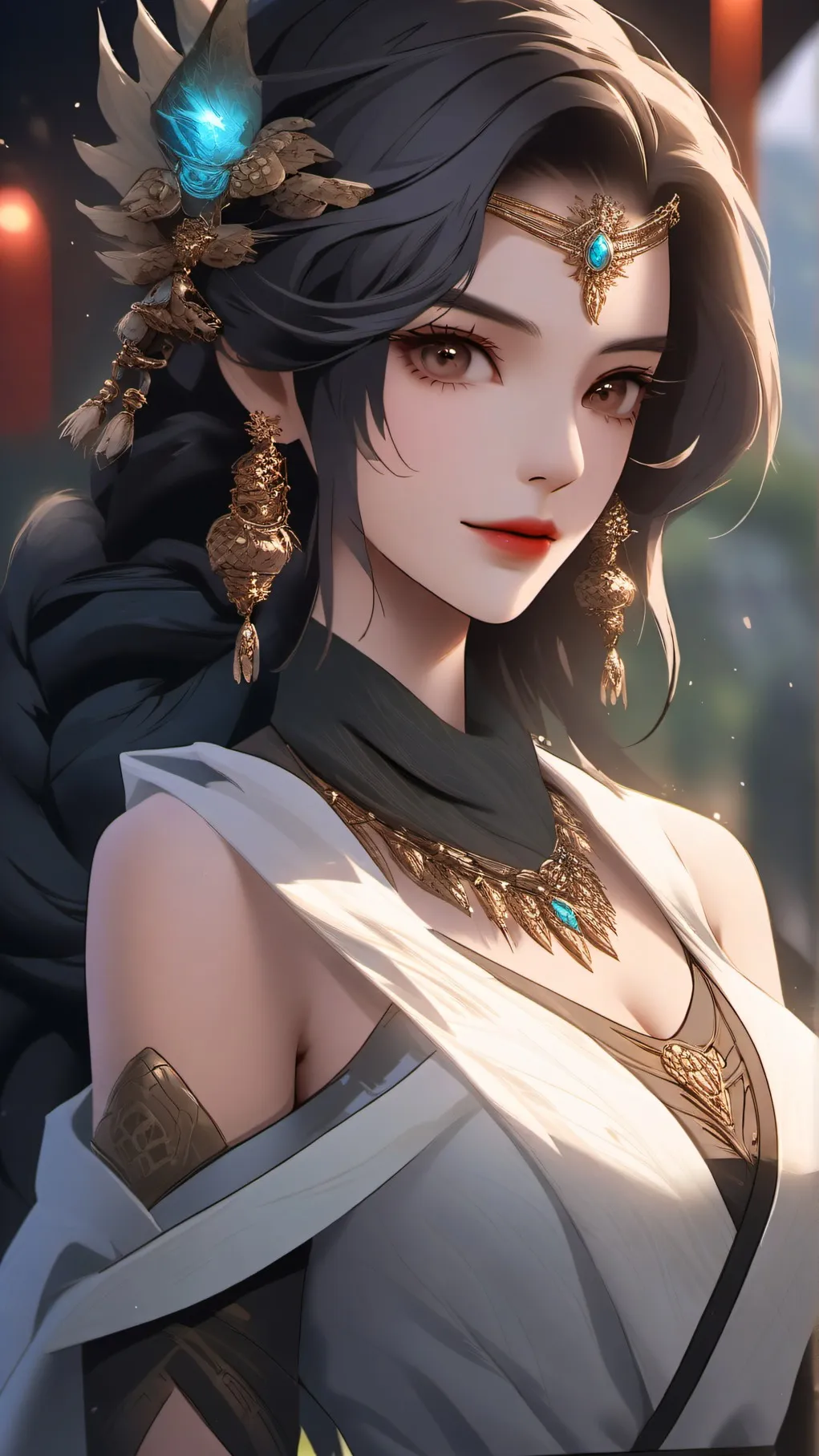 ai character: Cynthia background