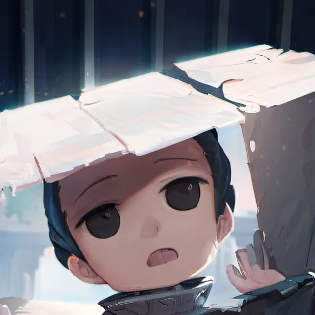 chat with ai character: box