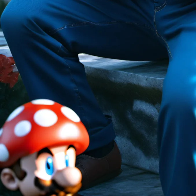 chat with ai character: mario