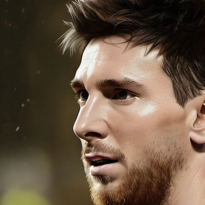 chat with ai character: Messi