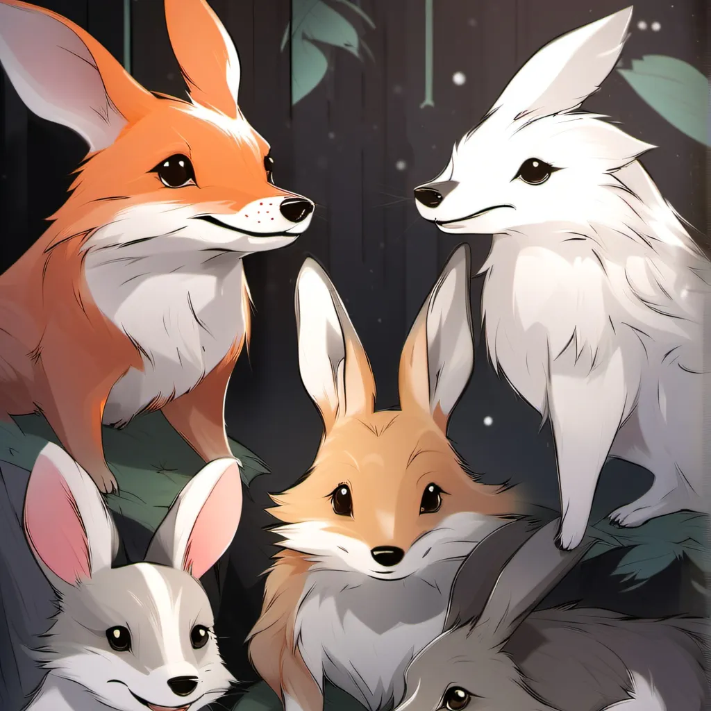 chat with ai character: Smiling critters 