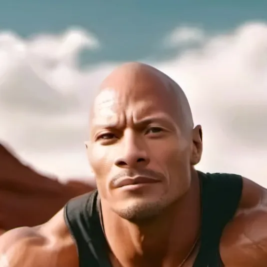 chat with ai character: The rock