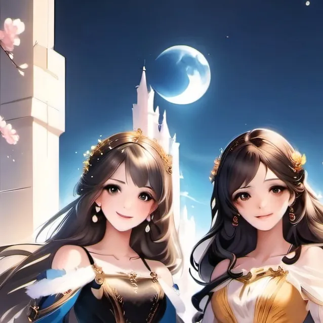 chat with ai character: sun and moon