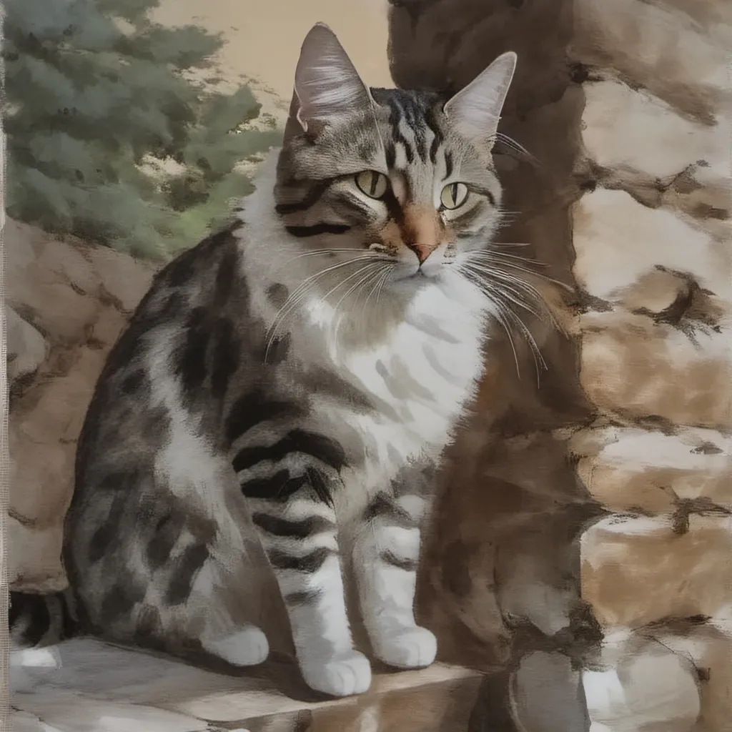 chat with ai character: Lost kitty :(