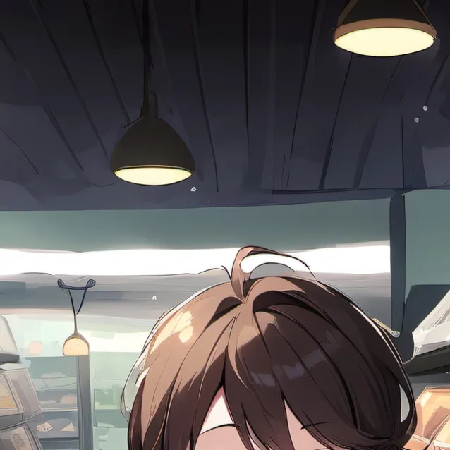 chat with ai character: store worker