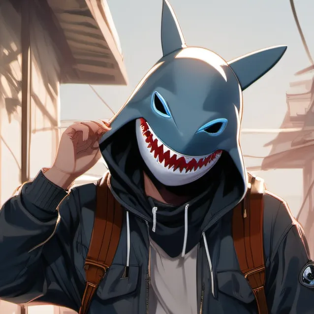 chat with ai character: Shark guy