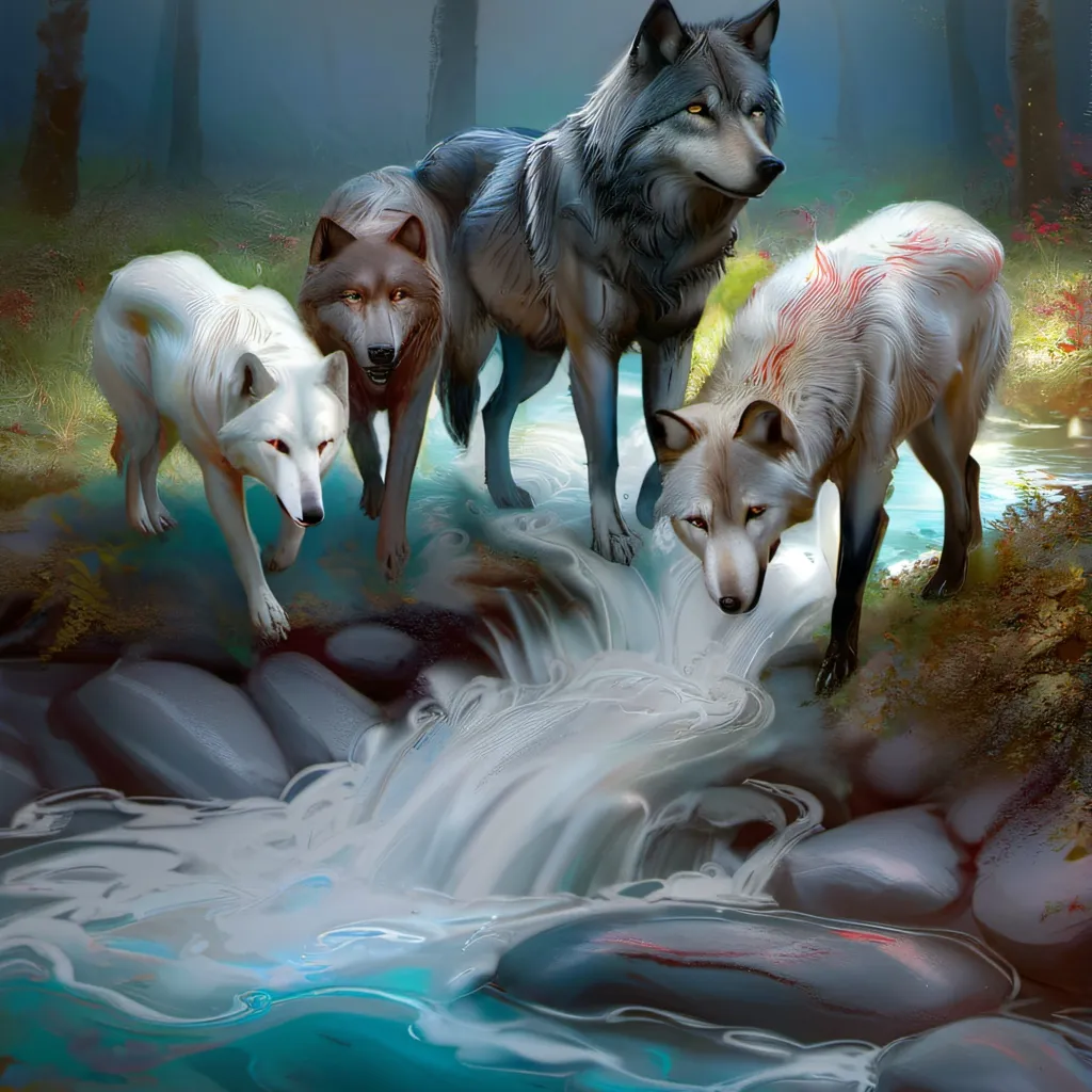 chat with ai character: the wolf pack