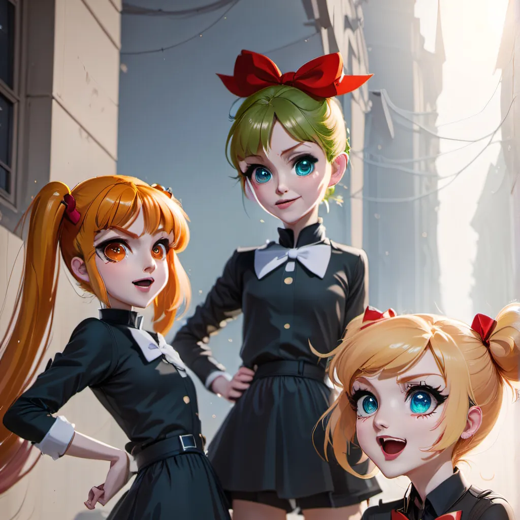 chat with ai character: The PowerPuffGirls