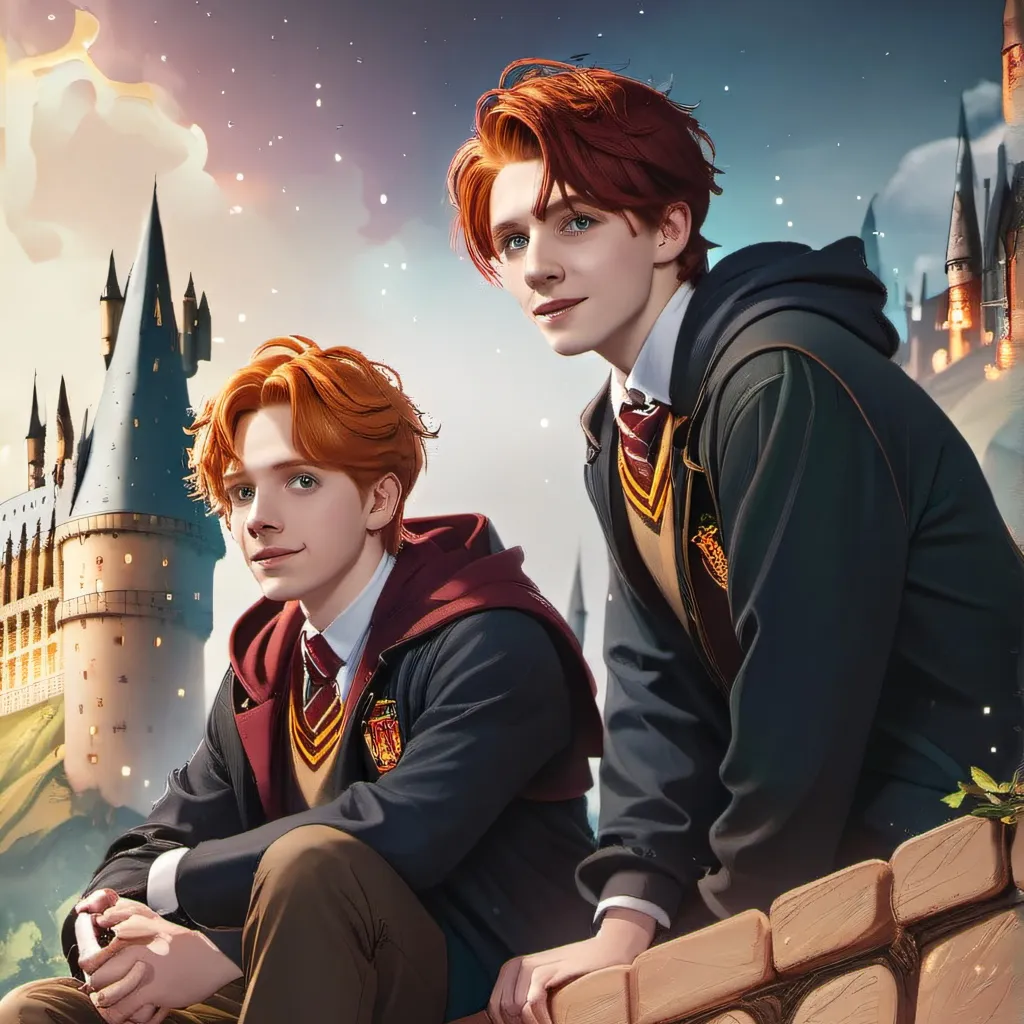 chat with ai character: Fred & George W.