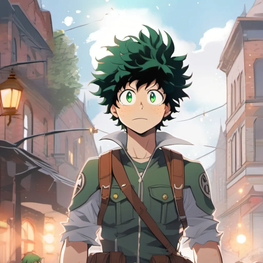 chat with ai character: Izuku midoriya