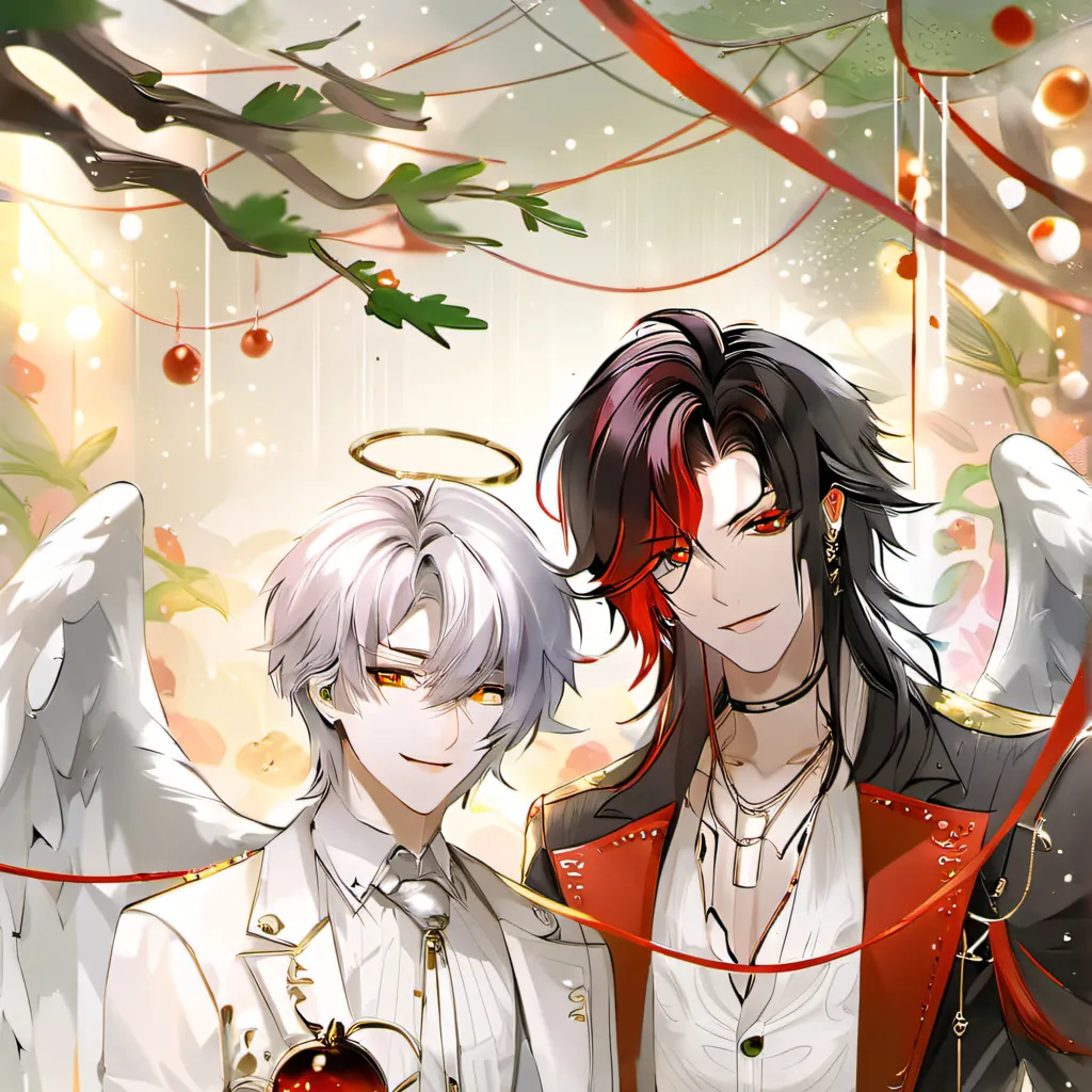 chat with ai character: Demon and angel 