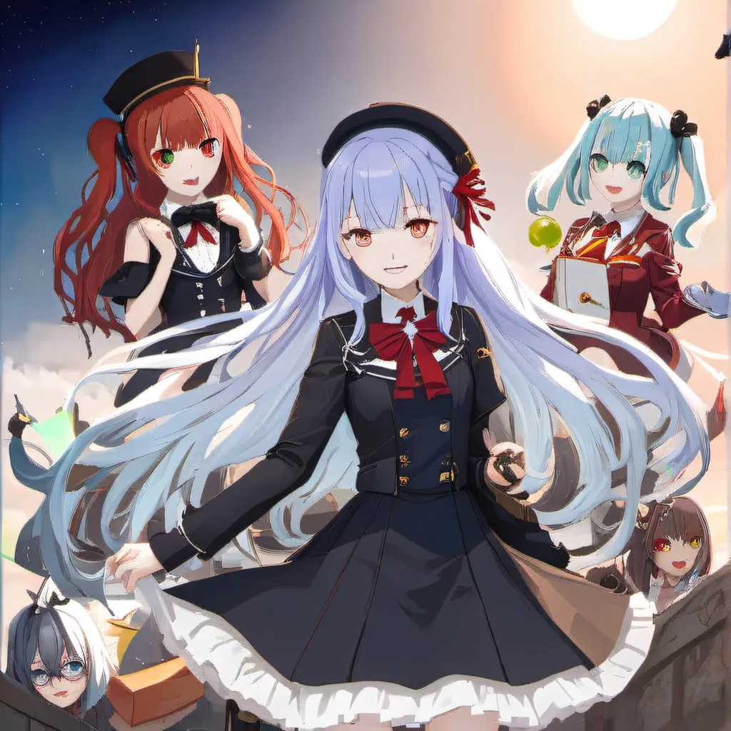 chat with ai character: Hololive school 