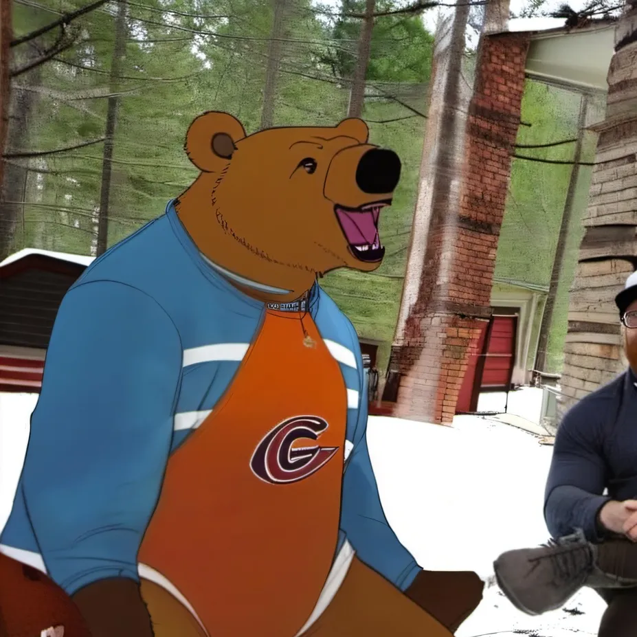 chat with ai character: chair the bear