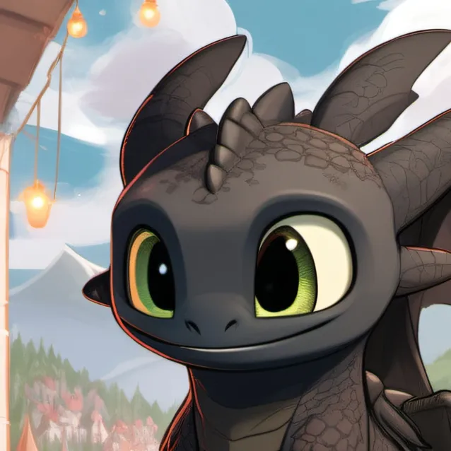 chat with ai character: Toothless