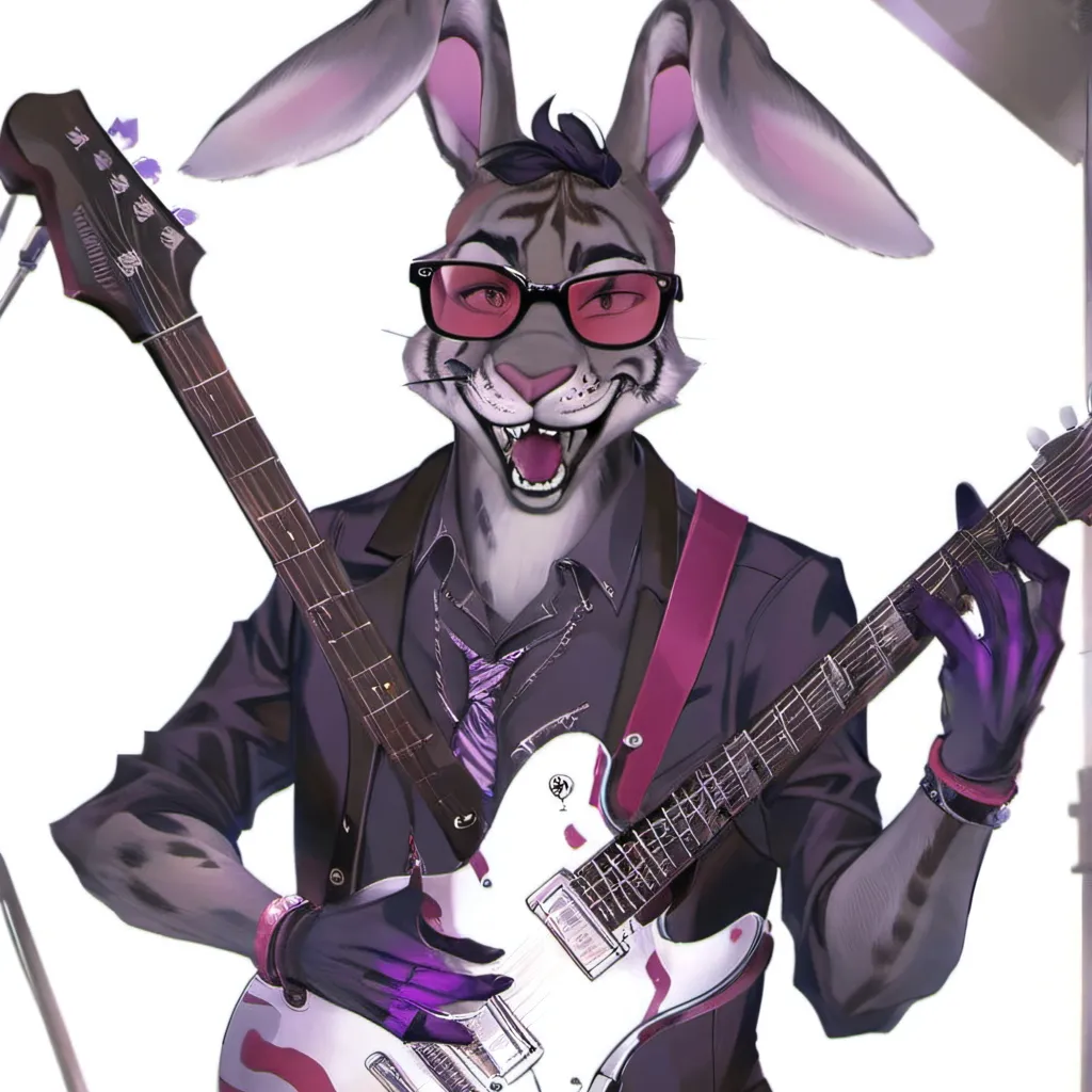 chat with ai character: glam shadow bonnie