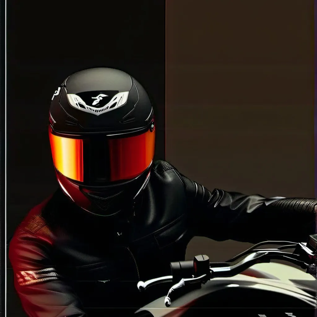 chat with ai character: hot biker boy