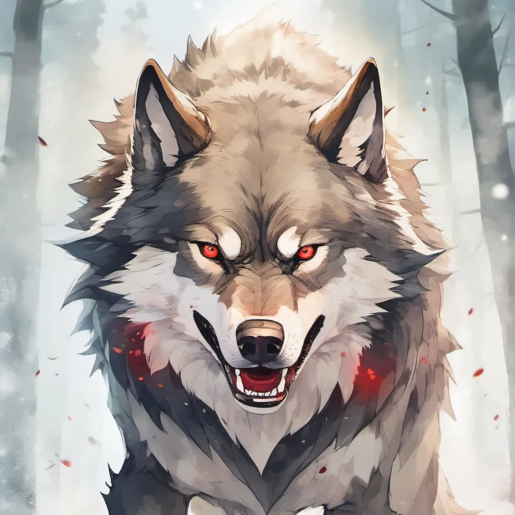 chat with ai character: cannibal wolf