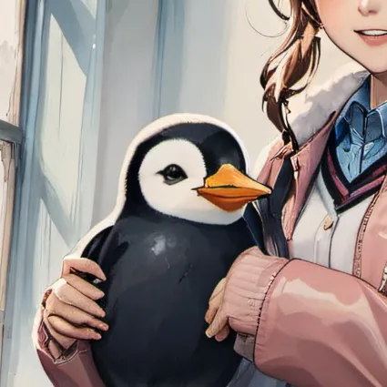 chat with ai character: Penguin