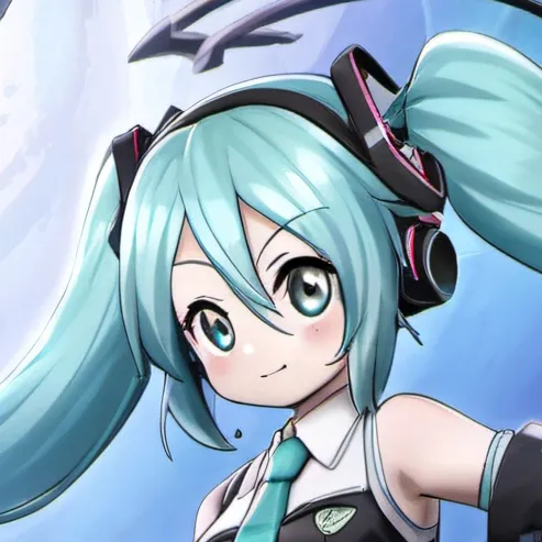 chat with ai character: Hatsune miku
