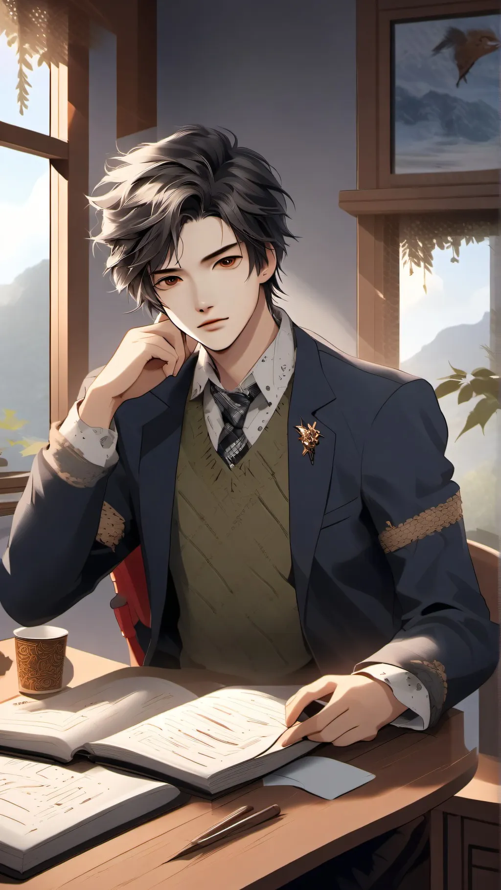 ai character: jake background