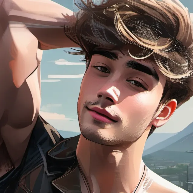 chat with ai character: hotttest guy 